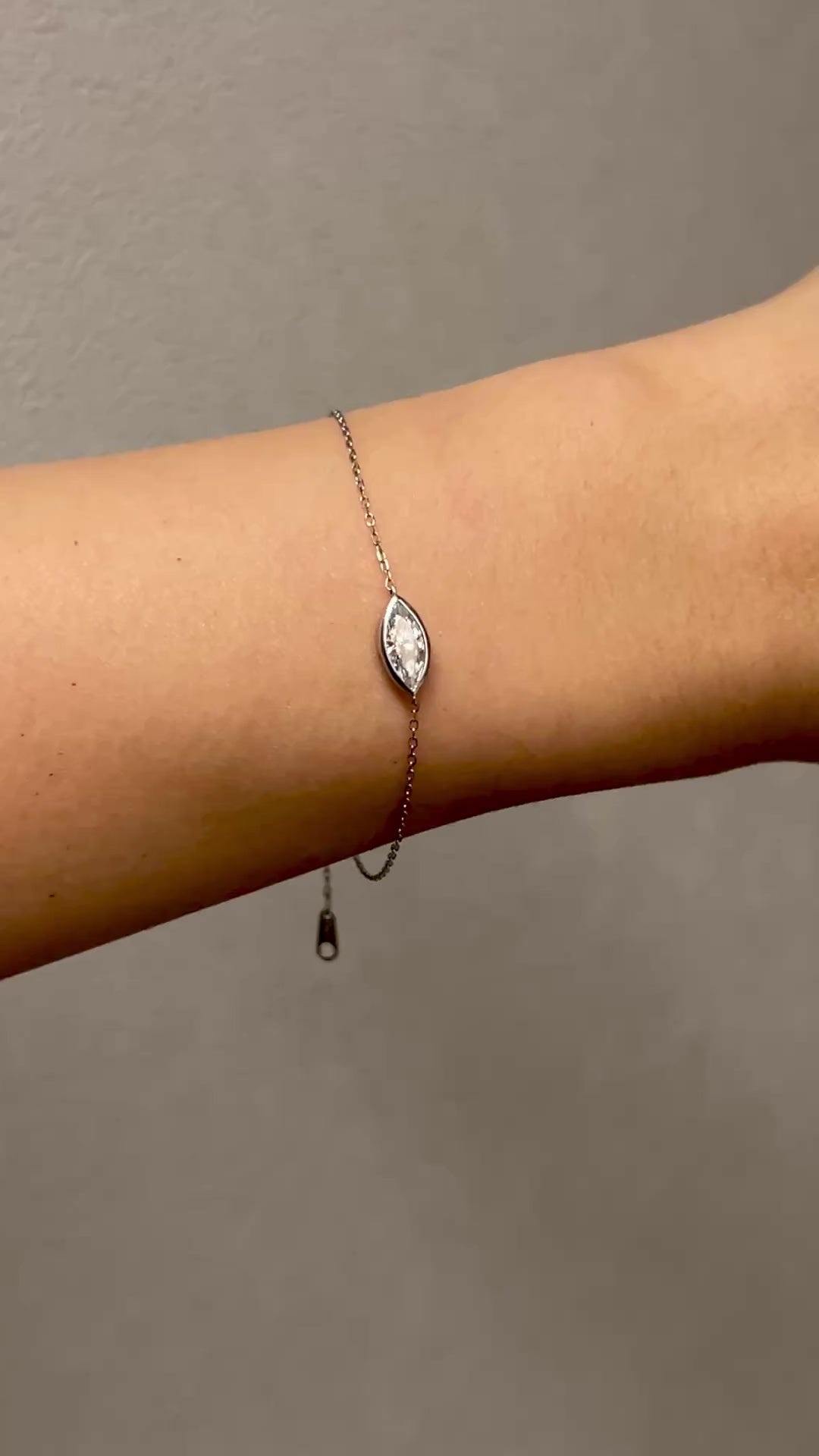 14K Louis Marquise Bracelet